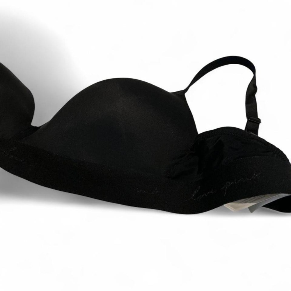 PINK Wireless Push Up Bra Women 36DD Black - Picture 3 of 8